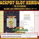 JACKPOT SLOT GACOR MAIN MAHJONG WAYS 2 4 APRIL 2025